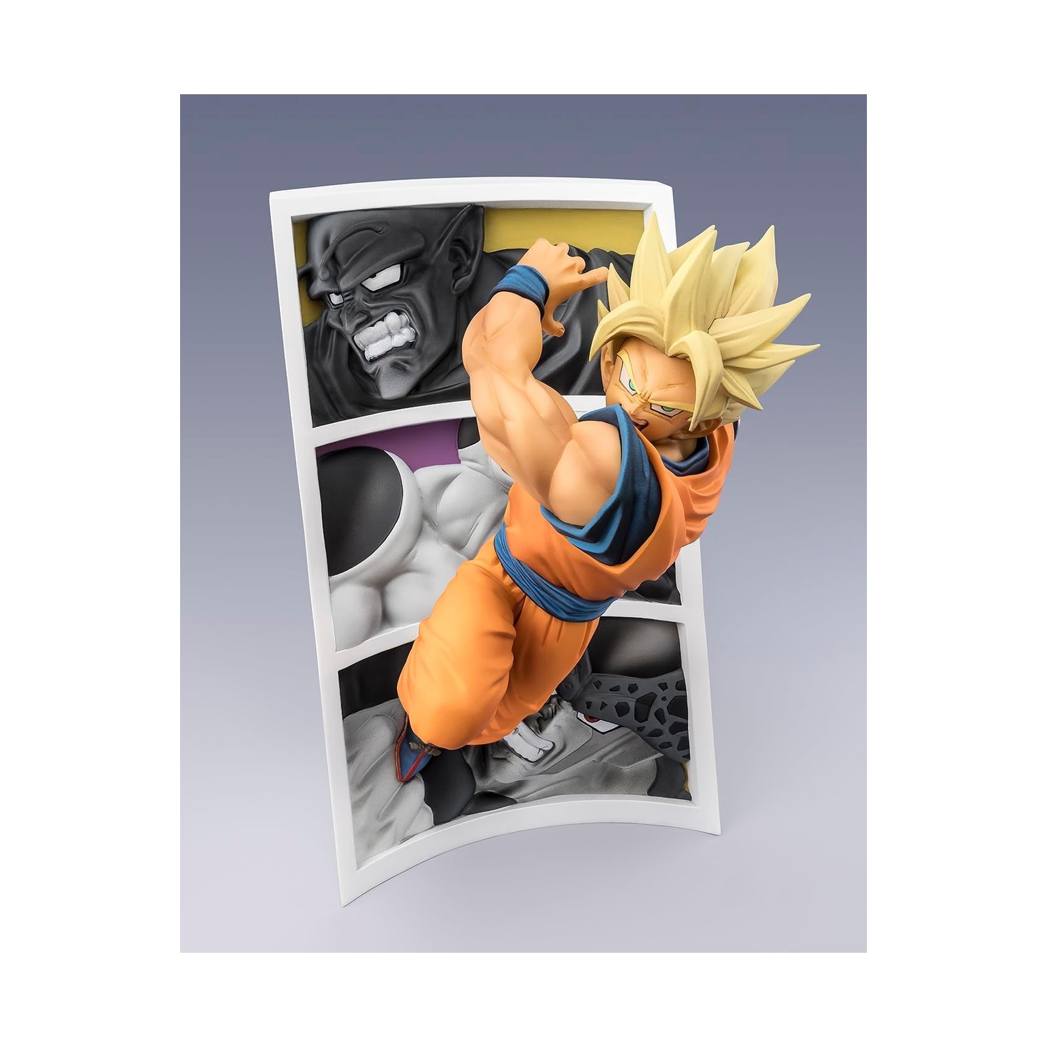 Figuarts ZERO Dragon Ball Z — Super Saiyajin Son Goku -Trajetória das Batalhas- — Estátua Colecionável Bandai Tamashii Nations (aprox. 22 cm) [Sob encomenda] — imagem 2