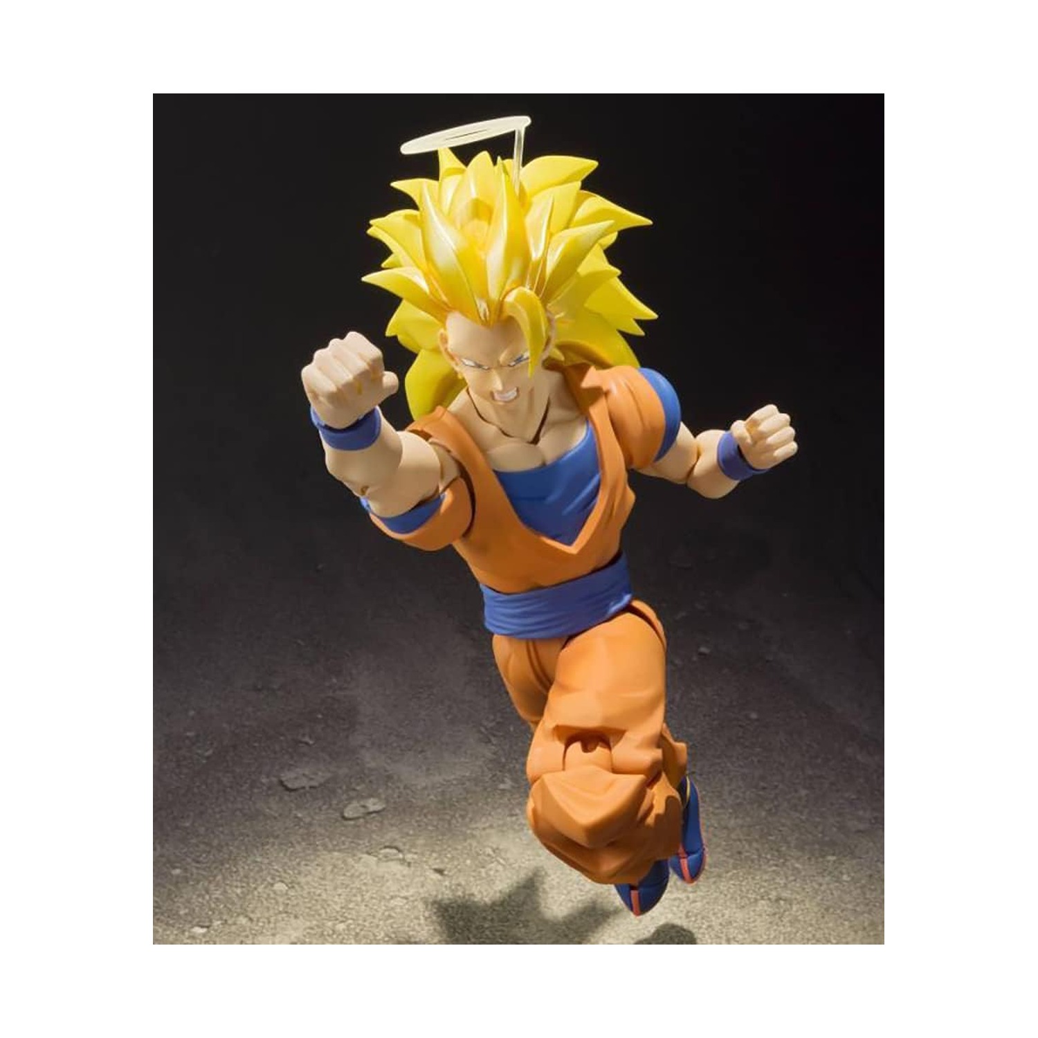 S.H.Figuarts Dragon Ball Z Son Goku Super Sayajin 3 — Action Figure Articulada Bandai Tamashii Nations (aprox. 15,5 cm) [Sob encomenda] — imagem 3